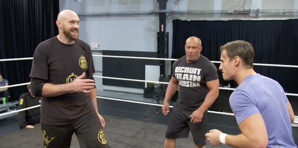 Ahead of the Duel, Braun Strowman Attack Tyson Fury During Training